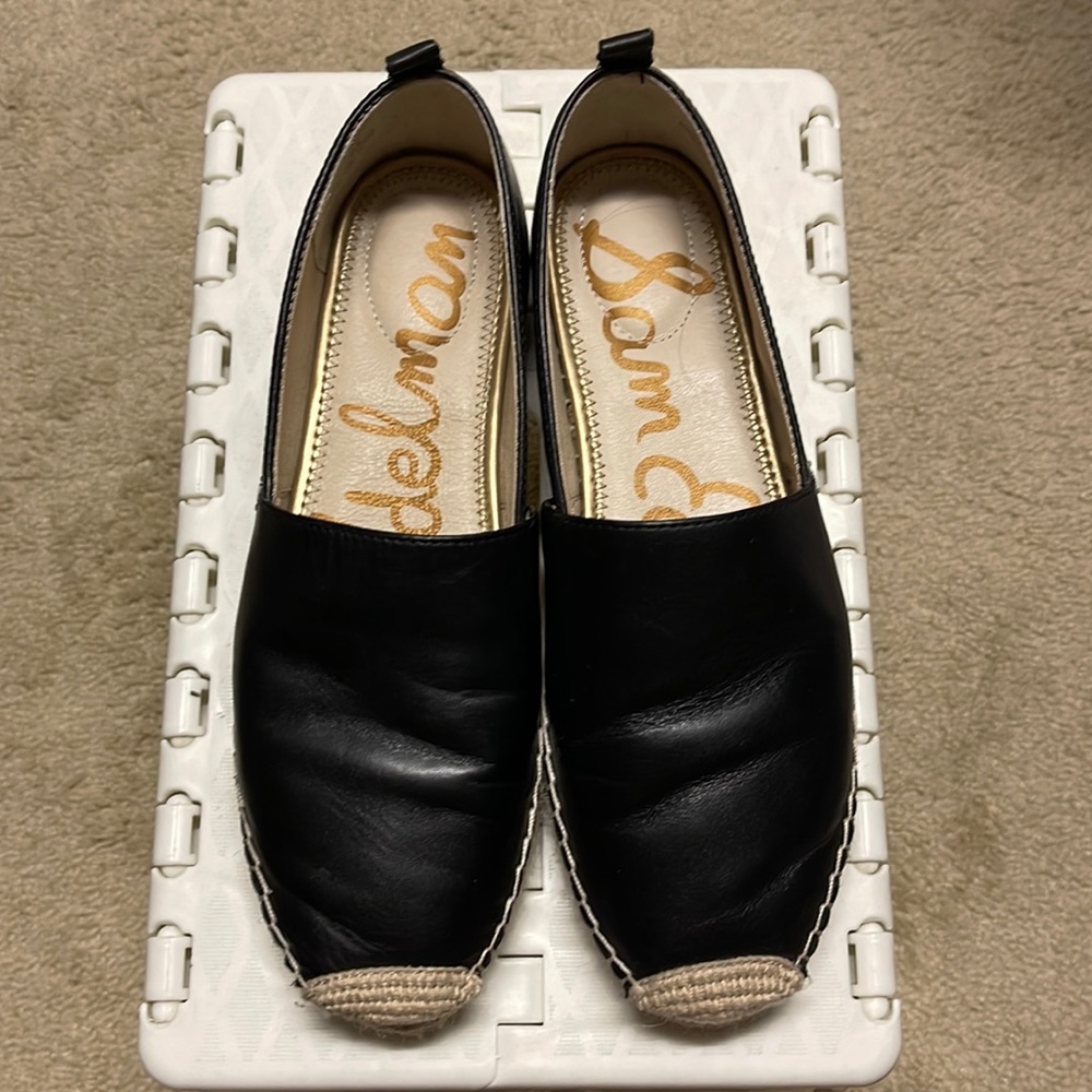 Sam Edelman Khloe Espadrilles, size 9.5, all leather upper